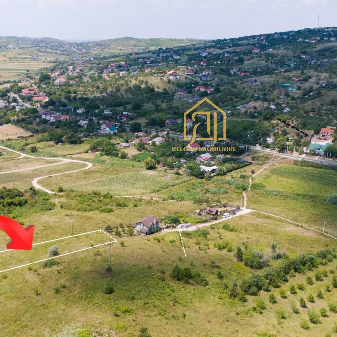 Teren intravilan în Chicerea, 1.600 mp – 16 €/mp — Chicerea , Iasi