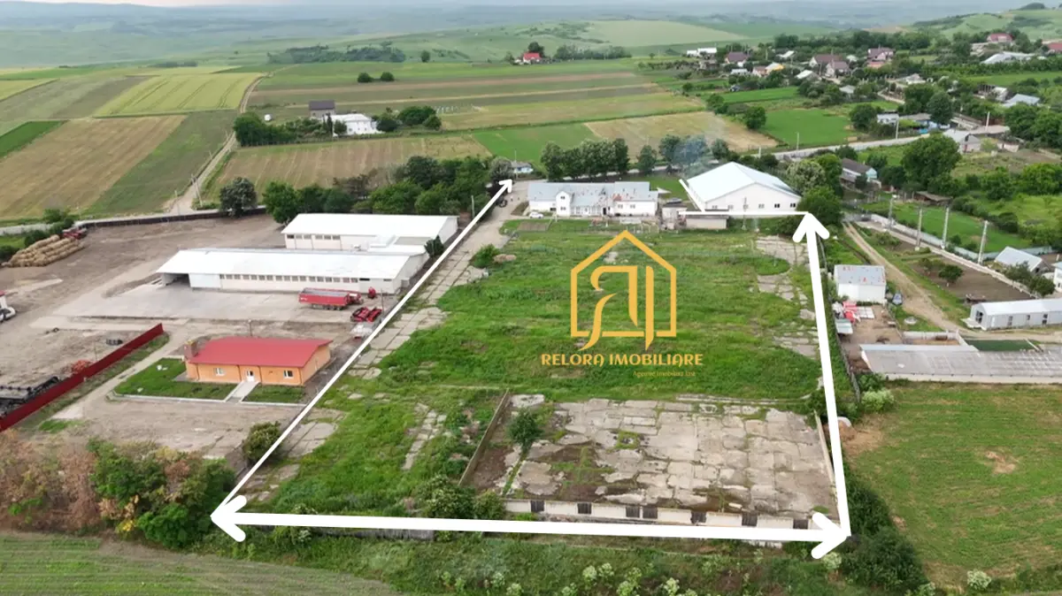 1,5 Ha Terrain + Bâtiment 827 m² à Popești-Iasi | Prêt pour pension, clinique ou centre d'événements | 185 000 €